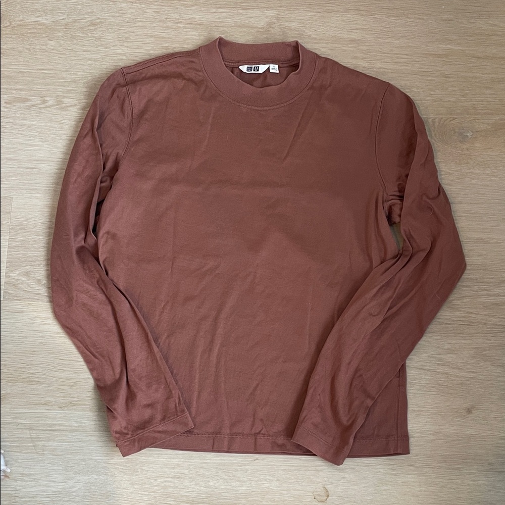 Uniqlo U Lemaire Women's Brown Long Sleeve Tee